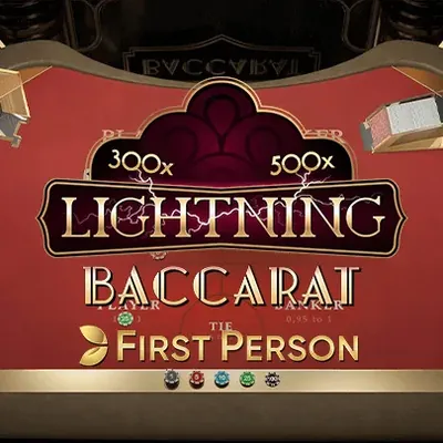 First Person Lightning Baccarat cover art